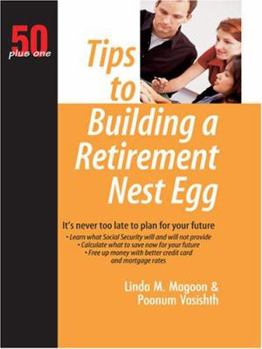 Hardcover 50 Plus One Tips to Building a Retirement Nest Egg [Large Print] Book