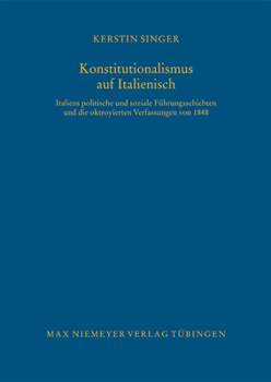 Hardcover Konstitutionalismus auf Italienisch [German] Book