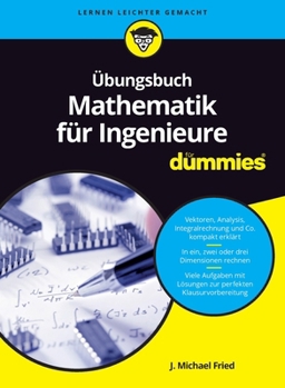 Paperback UEbungsbuch Mathematik fur Ingenieure fur Dummies (Für Dummies) (German Edition) [German] Book