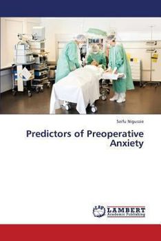 Paperback Predictors of Preoperative Anxiety Book