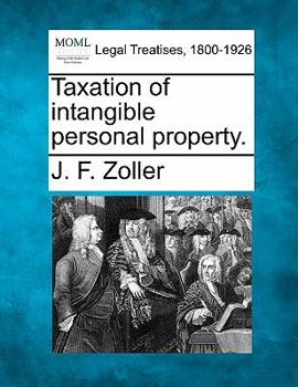 Paperback Taxation of Intangible Personal Property. Book