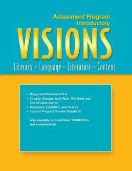 Hardcover Visions Intro-Assess Prg-Nat Book