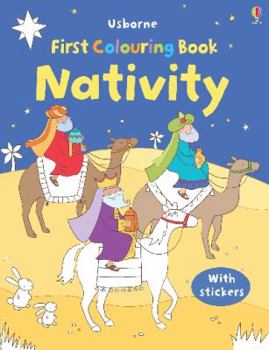 Nativity Sticker And Colouring Book - Book  of the First Colouring Books