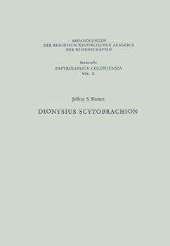 Paperback Dionysius Scytobrachion [German] Book