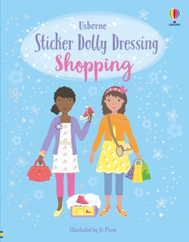 Paperback Sticker Dolly Dressing Shopping Book