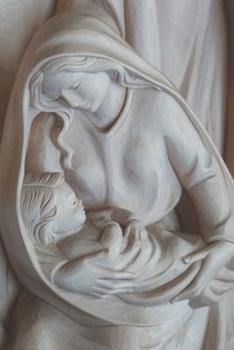 Paperback The Virgin Mary Journal: A Daily Reflection Diary Book