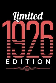 LIMITED 1926 EDITION: Dot Grid Journal, Diary, Notebook, 6x9 inches with 120 Pages.