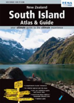 Paperback South Island: Touring Atlas and Guide Book