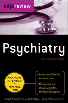 Paperback Deja Review Psychiatry Book