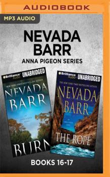 MP3 CD Nevada Barr Anna Pigeon Series: Books 16-17: Burn & the Rope Book