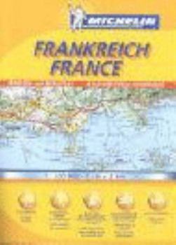 Map Frankreich Strassen- und Reiseatlas 1 : 200 000 [French] Book