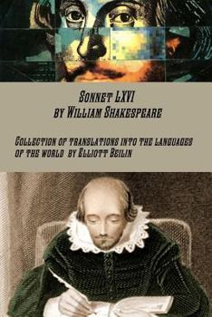 Paperback Sonnet LXVI by Shakespeare Book