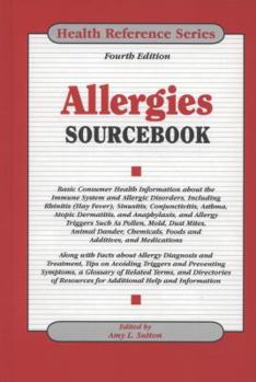 Hardcover Allergies Sourcebook Book