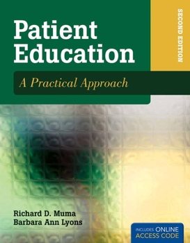 Paperback Patient Education: A Practical Approach [With Access Code] Book