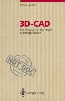 Paperback 3d-CAD: Die Produktivität Der Neuen Systemgeneration [German] Book