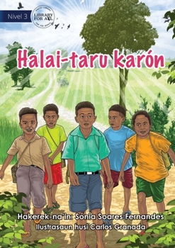 Paperback Rice Sack Running Race - Halai-taru karón [Tetum] Book