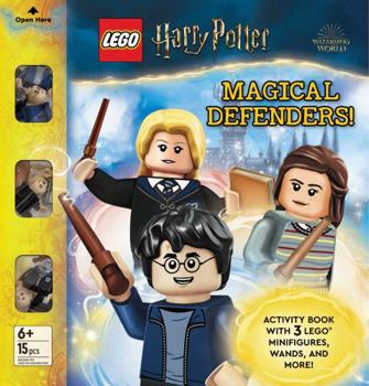 Hardcover Lego Harry Potter: Magical Defenders: Activity Book with 3 Minifigures and Accessories Book