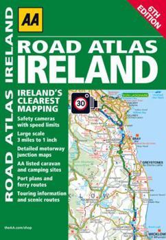 Paperback Road Atlas Ireland Book