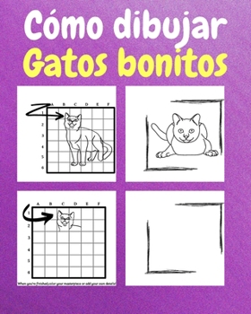 Paperback Cómo dibujar gatos bonitos: Un libro de actividades y dibujos para niños Book