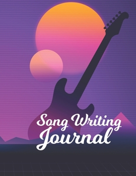 Paperback Song Writing Journal: Music Manuscript Paper, (Gifts for Music Lovers) Book