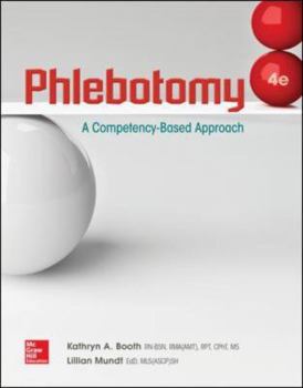 Paperback Phlebotomy: A Competency Based Approach Book