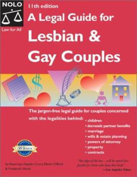 Paperback A Legal Guide for Lesbian and Gay Couples Book