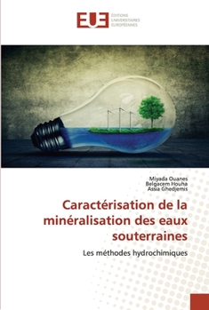 Paperback Caractérisation de la minéralisation des eaux souterraines [French] Book