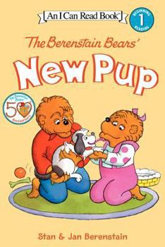 Paperback The Berenstain Bears' New Pup [With Stickers] Book