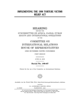 Implementing the 1998 Torture Victims Relief Act