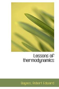 Paperback Lessons of Thermodynamics Book