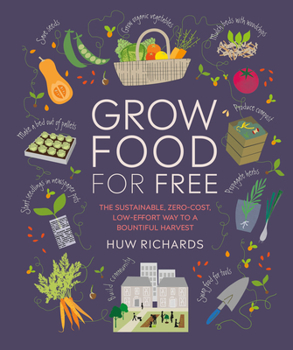 Paperback Grow Food for Free: The Sustainable, Zero-Cost, Low-Effort Way to a Bountiful Harvest Book