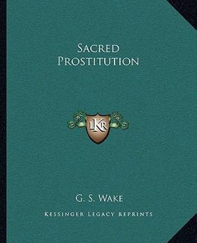 Paperback Sacred Prostitution Book