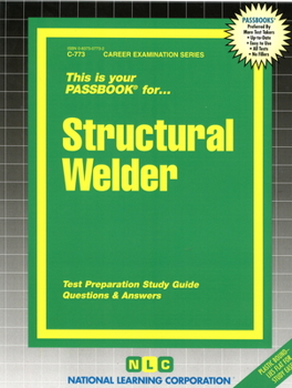 Spiral-bound Structural Welder: Passbooks Study Guide Book