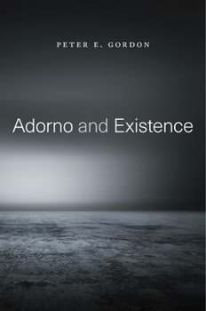 Hardcover Adorno and Existence Book