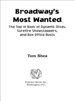 Misc. Broadway's Most Wanted Book