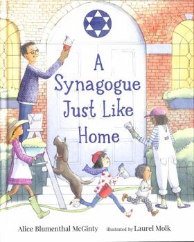 Hardcover A Synagogue Just Like Home Book