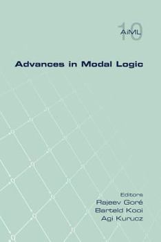 Paperback Advances in Modal Logic Volume 10 Book