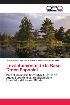 Paperback Levantamiento de la Base Datos Espacial [Spanish] Book