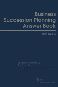 Paperback Business Succession Planning Answer Book