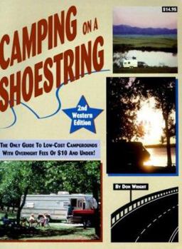 Paperback Camping on a Shoestring-West Book