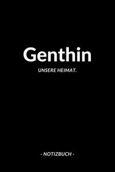 Genthin: Notizblock A5 120 Seiten | Punktraster | Notizbuch für deine Stadt (German Edition)