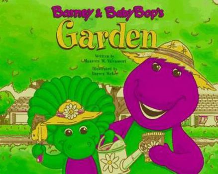 Paperback Barney and Baby Bop's Garden with Seeds Book