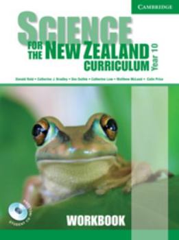 Paperback Science for the New Zealand Curriculum Year 10 Workbook [With CDROM] Book