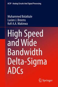 Paperback High Speed and Wide Bandwidth Delta-SIGMA Adcs Book