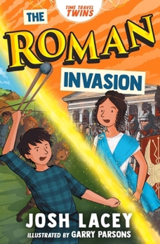 Paperback Time Travel Twins: The Roman Invasion Book