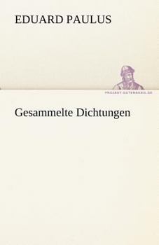 Paperback Gesammelte Dichtungen [German] Book