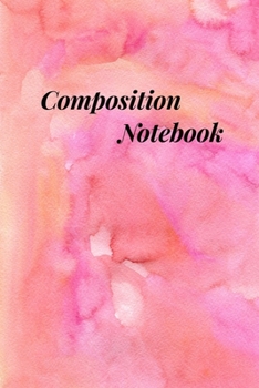 Paperback Composition Notebook: College Ruled 6" x 9" Writing Notes Journal, Office, Kids, School and college student. Book