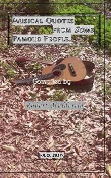 Paperback Musical Quotes from Some Famous People Book