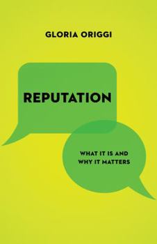 Hardcover Reputation: What It Is and Why It Matters Book
