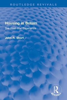Paperback Housing in Britain: The Post-War Experience Book